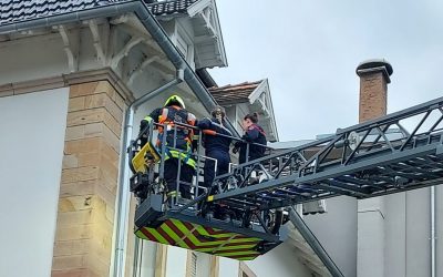 Simulation d’incendie au Felsbourg